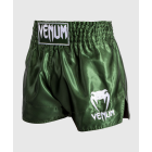 Муай Тай Шорти - Venum Classic Muay Thaï Short / Forest Green (Khaki/White)​